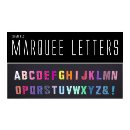 Sympxls Marquee Letters RC